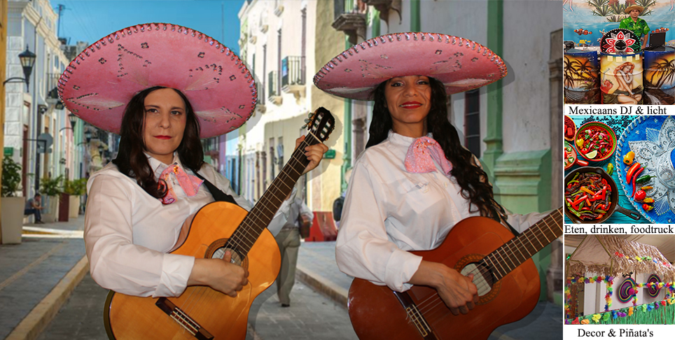 Mexicaans act aangepast voor parades overdag